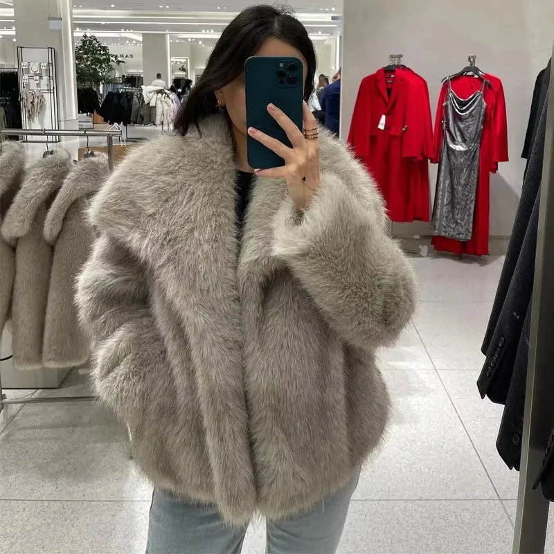 Women's Faux Fur Coat